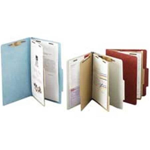 Acco Acco Brands- Inc. ACC16036 Classification Folders- 3in. Exp- Legal- 2 Partition- Earth Red A7016036 - main